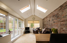 Hendredenny Park single storey extension leads